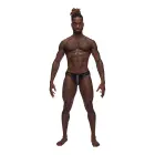 Male Power Landing Strip bikini apakšbikses – XL – melnas Foto 5