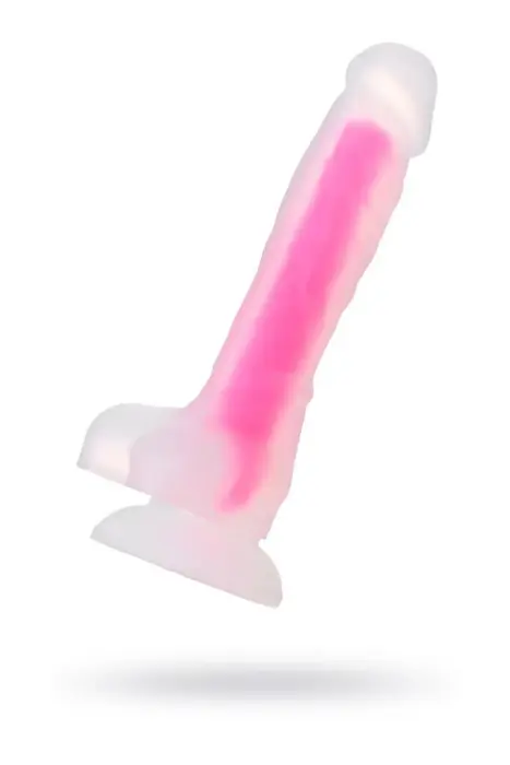Peter spīdošs reālistisks dildo – 16.5 cm (6.5″) – Rozā