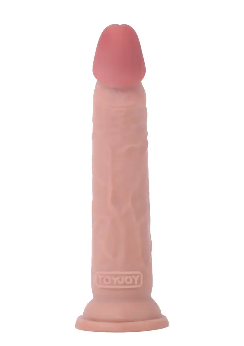 TOYJOY prabangus dviejų sluoksnių dildo – 21 cm (8.3″) – kūno spalva