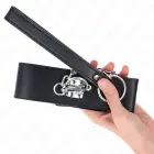 KINK Basic Model Collar with Leash 65cm – Adjustable Black Leather Set — Photo 5