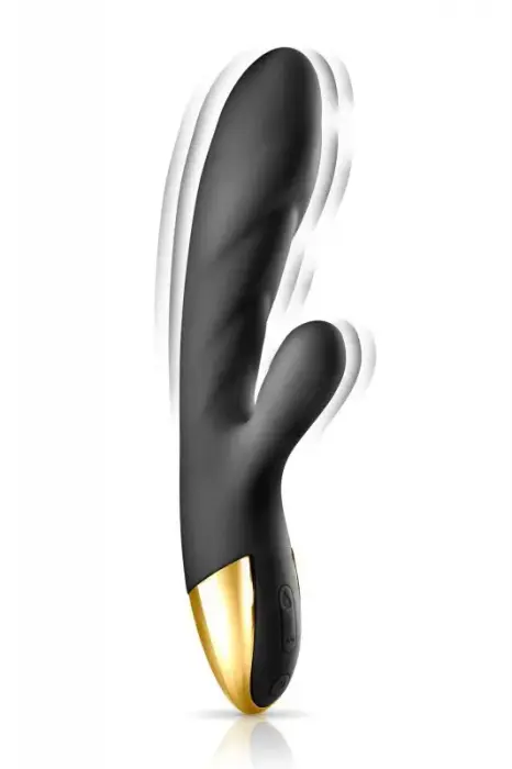 Black Empire RABBIT HEAT MY QUEEN jänese vibraator – 28.9 cm (11.4″) – must