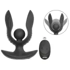 ANOS piepūšams anālais paplašinātājs ar vibrāciju – 10.9 cm (4.3″) – Melns — Foto 2