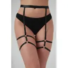Zeķturis Strappy Blushing – melns – One size — Foto 1
