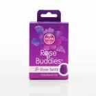 Skins Rose Buddies The Rose Twirlz – kompakts silikona vibrators – rozā — Foto 9