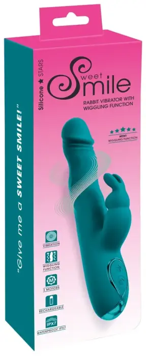 Smile Rabbit Vibrator Wiggling jänese vibraator – 22.5 cm (8.8″)
