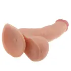 The Ultra Soft Dude realistlik dildo – 22 cm (8.8″) – Nahavärv — Foto 4