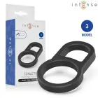 INTENSE Conleth регулируемое двойное кольцо для члена Model 3 – черный – 7.6 cm — Фото 1