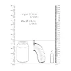 Model 16 - Chastity Cage - 20.5 cm (8″) - Clear — Photo 5