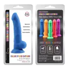 Norman.P Realistic Dildo with Suction Cup – 21.5 cm (8.5″) – Blue — Photo 2