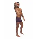 Male Power Enhancer Short – S – Eggplant — Photo 2
