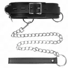 KINK 3-Ring Collar with Detachable Leash 80 cm – Adjustable Black Strap — Photo 4