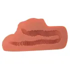 PDX Plus PP Double Intimate Machine Masturbator – 14.2 cm – Skin — Photo 4