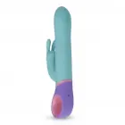 Meta jänese vibraator – 23 cm (9″) – mitmevärviline — Foto 2