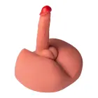 Hardcore Deep Fucker реалистичный вибрирующий мастурбатор – 3.2 kg – телесный — Фото 4