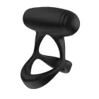 Optima Cross Xpert Vibrating Cock Ring – Black — Photo 3