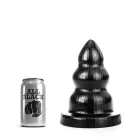 All Black Trīskāršās baudas anālais spraudnis ar trīskāršu bumbiņu dizainu – 21.5 cm (8.5″) — Foto 1