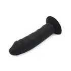 Liels silikona dildo ar piesūcekni – 20–23 cm – melns — Foto 4