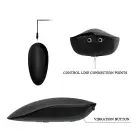 BAILE-JASSON Realistlik vibraator iminapaga ja puldiga – 25 cm (9.8″) – nahavärvi — Foto 6