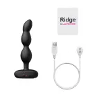 Ridge App-controlled Vibrating and Rotating Anal Beads – Black — Photo 6