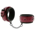 Fetish Submissive Dark Room vegan-nahast käerauad neopreenvoodriga – mustad — Foto 2
