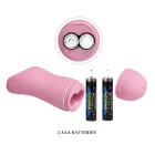 BAILE Romantic Wave – vibrējošās krūts galu skavas ar elektrostimulāciju – violets — Foto 5