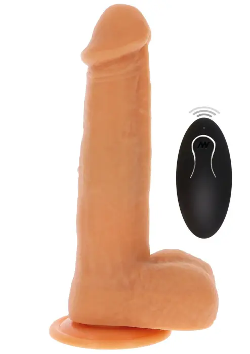 Naked Beaded Realistic Dildo – 21 cm (8.3″) – Skin