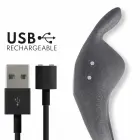 ONINDER PAMPA Rechargeable Adjustable Cock Ring with App Control – Black — Photo 2