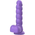 Playhouse Spiral Tease vibrating dildo with remote – silicone – L – purple — Photo 5