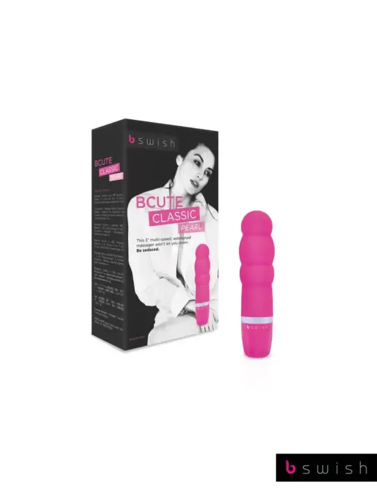B Swish Bcute Classic Pearl Rose компактный вибратор – 10 cm (4″)