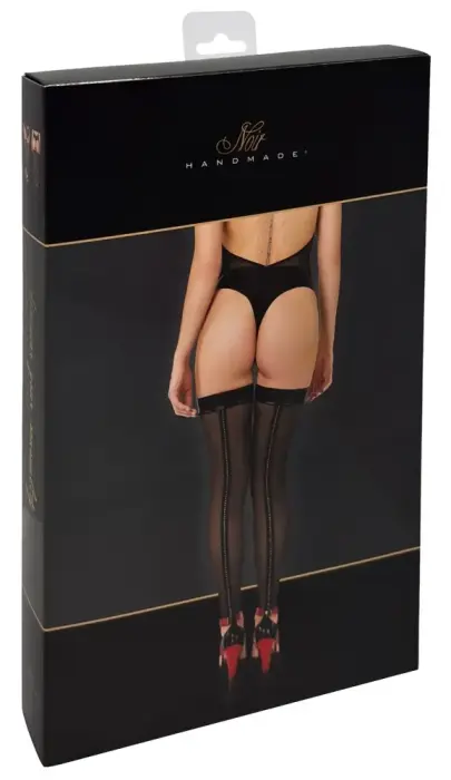 Noir Thigh High Stockings – Black – S