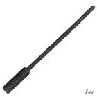 Silicone Noir 7mm Flexible Urethral Sound – Black — Photo 1