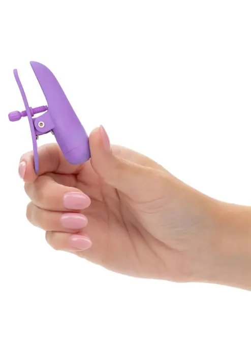 Nipplettes uzlādējamās knupīšu skavas – violetas Foto 7