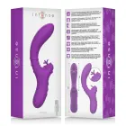 Intense Harry Flexible Personal Massager with Vibrating Tongue – Purple — Photo 7