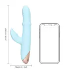 Pulse Wave and Up-and-Down Moving Ring Vibrator – Blue — Photo 11