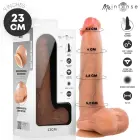 MR INTENSE Bruce L realistlik dildo iminapaga – 23 cm (9″) – nahavärv — Foto 1