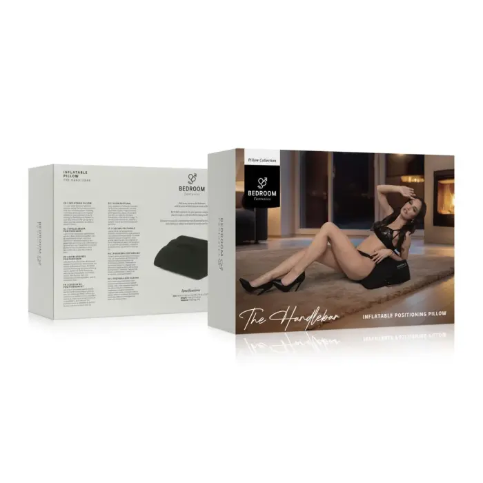 Bedroom Fantasies piepūšams ķīļveida pozīciju spilvens – melns Foto 2