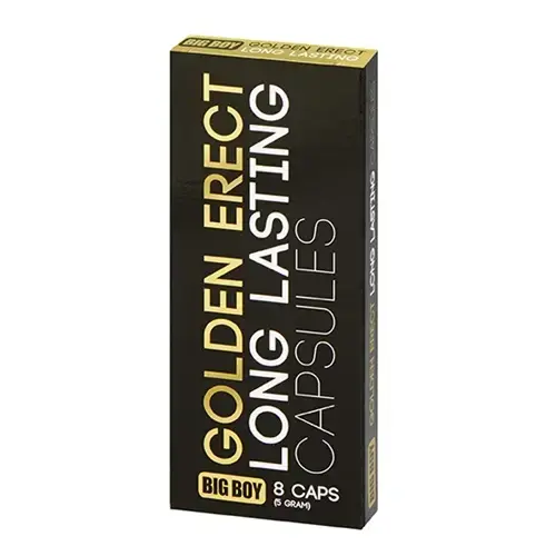 Big Boy Golden Erect 8 капсул – поддержка жизненного тонуса на травах