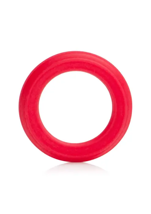 Adonis Caesar Silicone Cock Ring – Red