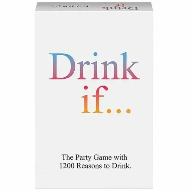 Kheper Games Drink If игра с кубиками для вечеринок с 1200 уникальными заданиями EN