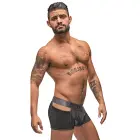 Male Power Cutout Shorts – Black – S — Photo 1