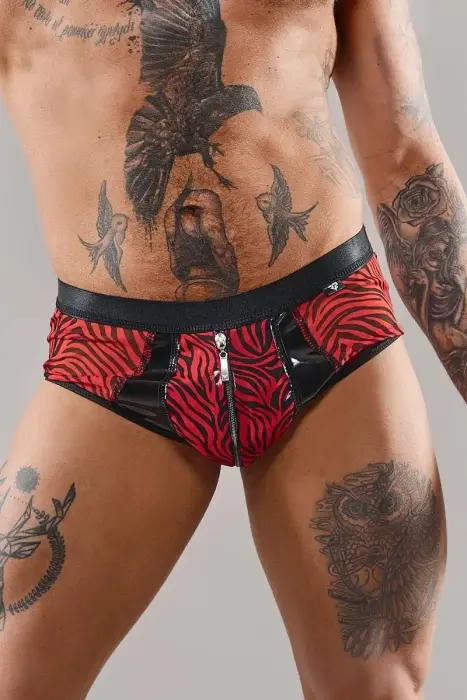 Zipper Shorts – L