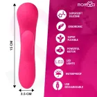 Moressa Jerry dubultais vibrators – 15 cm (6″) – rozā — Foto 7