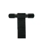 Kāju un sēžamvietas atbalsta durvju seksa šūpoles – melnas Foto 6