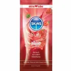 SKINS Fruity water-based flavoured lubricant – strawberry – 5 ml sachet — Photo 1