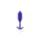B-Vibe Snug Plug 2 – 15 cm (5.9″) – Violets Foto 4