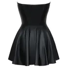 Cottelli PARTY мини-платье в корсетном стиле с застжкой на крючки – чёрное – S — Фото 8