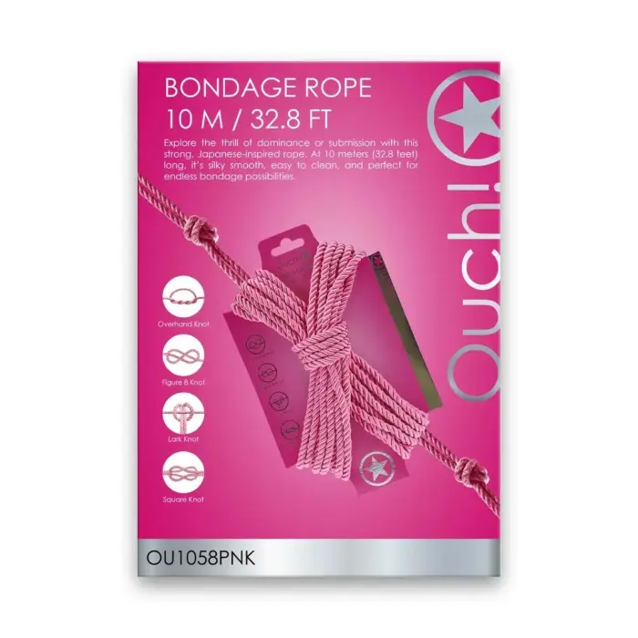 Ouch! Intimate Machine OU1058PNK Pink Ergonomic Soft Touch Design