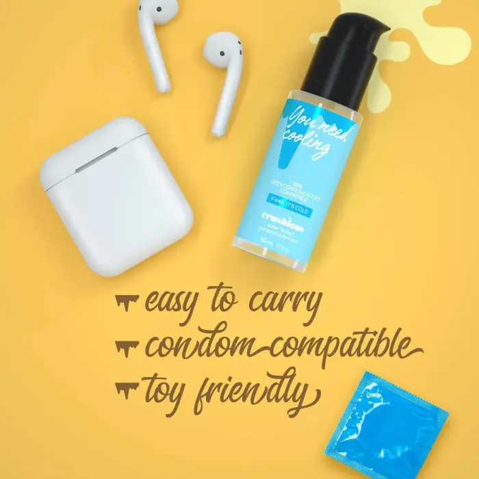 Crushious Cooling Effect atvēsinošs lubrikants uz ūdens bāzes – 50 ml Foto 5