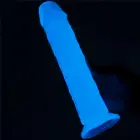 LoveToy Lumino Play Dildo – glow in the dark – TPE – 8" / 20.3 cm — Photo 6