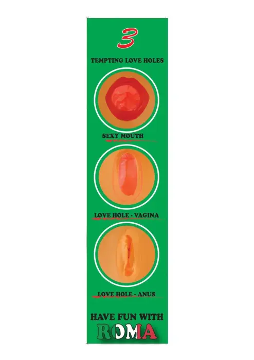 Piepūšamā mīlas lelle Roma – pilna auguma Foto 2